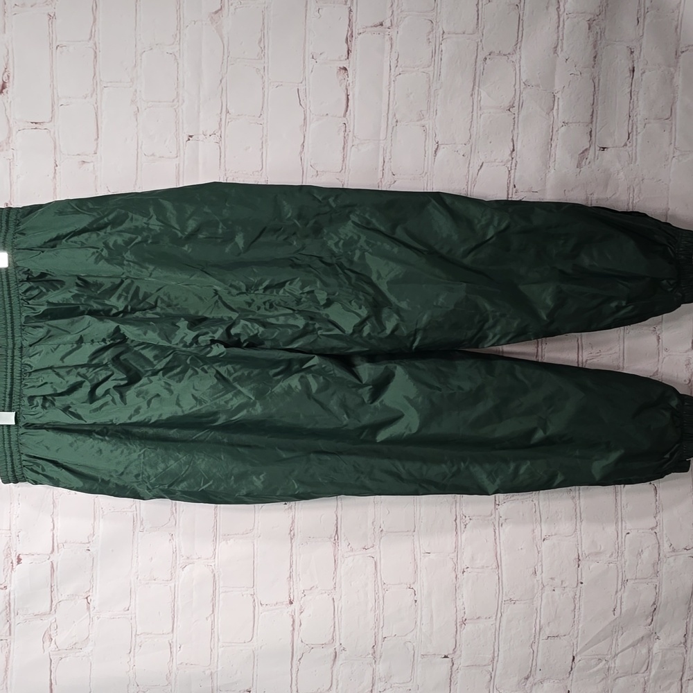 Vintage 90’s USA Lined Nylon Drawstring Track Pant Water Resistant Mens Size Xl - Picture 6 of 16